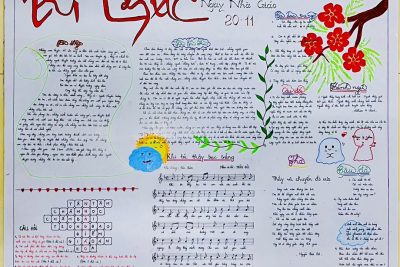 Hội thi Báo tường – Chào mừng kỷ niệm 41 năm ngày Nhà giáo Việt Nam (20/11/1982-20/11/2023)